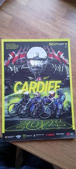 2023 Cardiff Speedway GP program