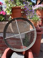 Vintage Garden Soil Sieve Approx 14" Diameter 3" Deep