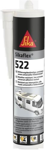 Sika Sikaflex 522 White/Black/Grey Caravan & Motorhome Sealant 300ml Exp 10/2026