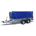 650GSM PVC Trailer Cover For The Ifor Williams GD84 Mesh Sided Trailer.