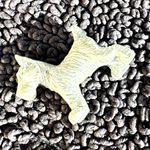 Small Metal Scottish Terrier Dog Ornament Figurine Decorative Ornament