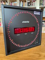 Evertz 1275a digital clock with timecode and manual start