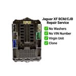 Jaguar XF X250 BCM CJB Repair – Corrupt Module, No Keys, No VIN, No Washers