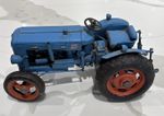 Large Fordson Power Major Tractor Model 1:16 Scale Metal Plate Weathered No Box