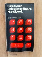 Electronic Calculator Users Handbook Book