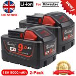 For Milwaukee M18 9AH 18V Extended Capacity Battery XC 48-11-1860 48-11-1850