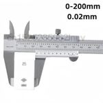 Vernier Caliper Gauge Micrometer Stainless Steel Measuring Tool 150/200/300mm