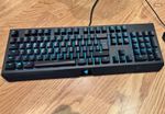 Black widow ultimate chroma keyboard, gaming keyboard, light up, working order