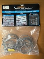 Slate Repair Hallhook - Pack of 10 Slate Hall Hook and 1 Hookpull