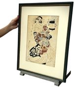 ORIGINAL JAPANESE WOODBLOCK PRINT KIKUGAWA EIZAN COURTESAN LATE EDO 1815-35