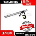12" COMBINATION SET SQUARE HEAVY DUTY TRI TRY BUILDER ENGINEER RULER SCRIBER