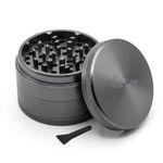 STASHIC 63mm Grinder - Premium Anodized Aluminium Alloy 4 Part Grinder - 2.5inch