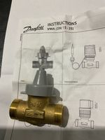 DANFOSS 2 way valvePN 16 DN15 2,5m3/h Q MAX 1,700l/m3/h TMAX 130*C VMA065F2035