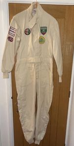Vintage Formula One Carnaby Street NOVEX Jim Russell Coveralls