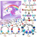Unicorn Gifts for Girls, Bracelet Jewellery Making Kit for Girls
