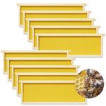 10 Pack Langstroth Super & Brood Bee Hive Beekeeping Frames and Foundation UK