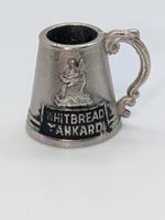 Vintage Retro Metal Display - Small MINI Drink Tankard Whitbead beer GIFTBOXED