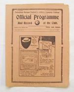 TOTTENHAM HOTSPUR v LUTON TOWN 1937/1938 *VG Condition Football Programme*
