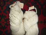 Lot 8 oz Vintage Patons Turkey Rug Wool Hanks / Skeins Uncut # 50 Moth Resistant