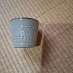 Sake Cup Pottery geometric pattern