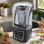 CVS COMMERCIAL HEALTH BLENDER WITH SOUND ENCLOSURE, SMOOTHIE MAKER 4L, 2200W