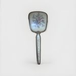 Vintage Regent of London vanity hand mirror 1950s