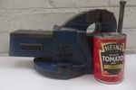 Vintage made in England Record No 3 Engineers Bench Vice 4" Jaws 4-3/4" opening