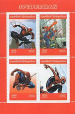 Spiderman 2019 MNH stamp sheetlet