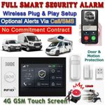 4G RV-Camper-Van Alarm Security System Wireless Sensor SMS/Call Live Phone Alert