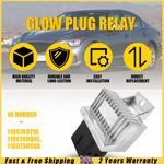 For 2013-21 MK2 J11 NISSAN QASHQAI GLOW PLUG HEATER RELAY 110678071R, 1106700Q0E
