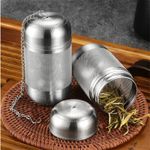 Stainless Steel Tea Infuser With Chain Hook Extra Fine Mesh Loose Leaf Strainer
