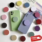 Pop-Out Socket Holder Selfie Finger Grip Stand for iPhone Samsung Mobile Phones
