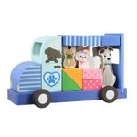 Orange Tree Toys Wooden Dog Grooming Van – Sustainable Puzzle & Play Set NEW