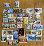 40 Jersey, Guernsey,  Alderney, Mixture Franked Stamps Channel Islands