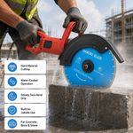 3000W 350mm Electric Disc Cutter Wet Concrete Stone Tiles Diamond Circular Saw