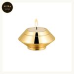 Small Commemorative Urn Stainless Steel Gold Remember Ashes