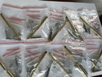 10 Fancy Slimline Pen Kits Woodturning- Gold, Gun Metal, Copper, Chrome or Black