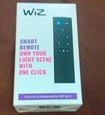 WiZ Connected Smart Remote Control for WiZ Lights, Wi-Fi, Dimmable, Battery