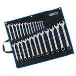 Draper 97918 Combination Spanners 25pc Set Metric Wrenches 6-32mm 12 Point Ring