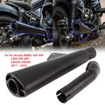Fit For Honda Rebel300 500 CMX300 500 CM300 500 Motorcycle Exhaust Mid Link Pipe