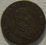 Sir Francis Burdett Bronze Medal, 19thC, British Freedom, BHM# 690, 24mm 5.55g