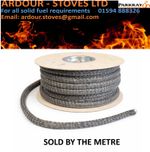 Black Soft Fire Rope / Door Seal