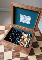 High End House of Staunton luxury Chess Set 4inch King. Board Not Included.