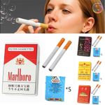 1/2x Cigarette Box Bubble Toy with Liquid Funny Stress Relieve Recyclable Party