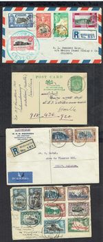 CEYLON Group of covers for GVI including HALIELA - 48227