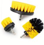 3pcs Drill Brush Attachment Set Power Scrubber Brush With Drill Scrub Cleaning