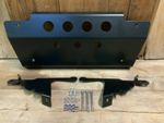 Matt Black Steering Sump Guard 5mm Aluminium Fit Land Rover Defender 90 110 130