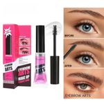 Waterproof Eyebrow Gel Clear Long Lasting Brow Setting Gel Quick Dry Natural Mak