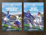 Both 2026 FA Cup Semi Final Programmes Man City v Southampton & Chelsea v Leeds