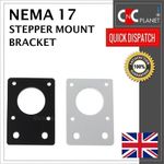 Nema 17 42mm Stepper Motor Mount Flat Bracket Plate Alloy CNC 3D Printer UK FAST